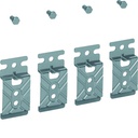 Patte de fixation murale,univers,pour FR/FS armoires FZ829