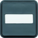 cubyko Inter VV porte-étiquette associable gris IP55 WNA006