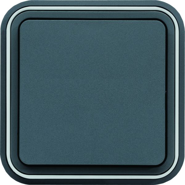 cubyko interrupteur va-et-vient encastré à griffes gris IP55 WNE001G