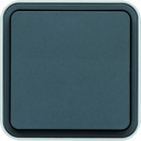 Interrupteur va et vient Cubyko étanche IP55 gris pose en saillie WNC001