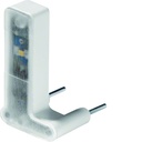 cubyko lampe pour témoin forme "L" 250V blanche WUZ699