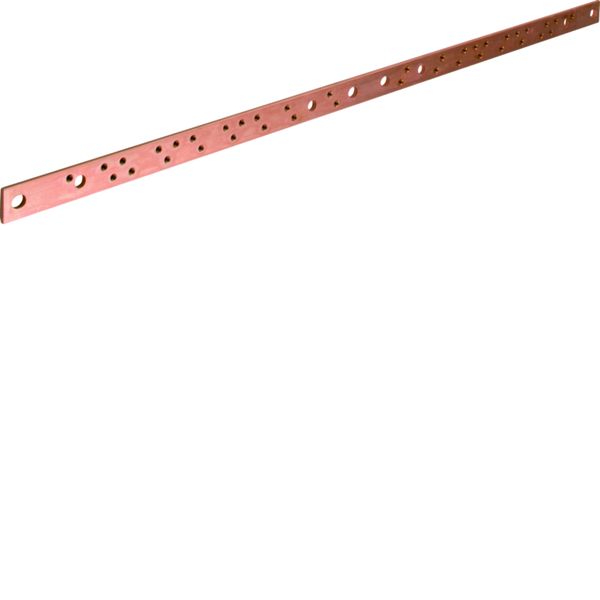 Barre cuivre perforé M6 400A 30x5x880mm UM30A2