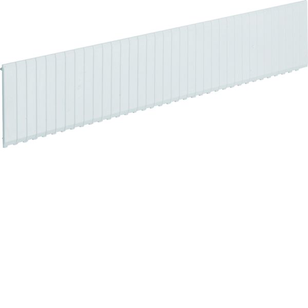 Obturateur en bande pour coffrets vector IP55 18 modules RAL 7035 gris clair VZ416