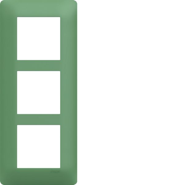 Plaque de finition Essensya 3 postes Botanic entraxe 57 mm WE547