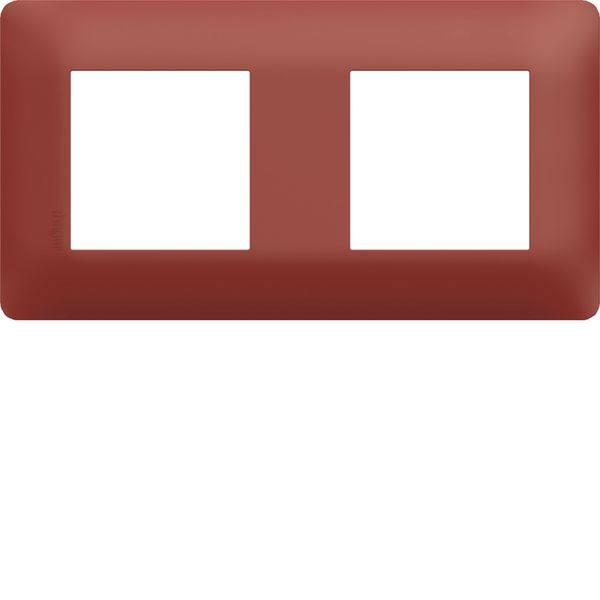 Plaque de finition Essensya 2 postes Sierra WE562