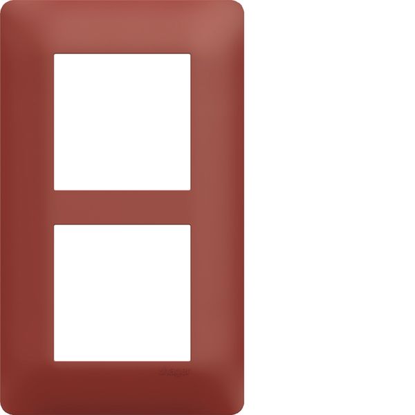 Plaque de finition Essensya 2 postes Sierra entraxe 57 mm WE566