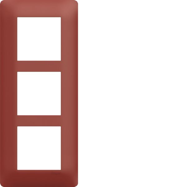 Plaque de finition Essensya 3 postes Sierra entraxe 57 mm WE567