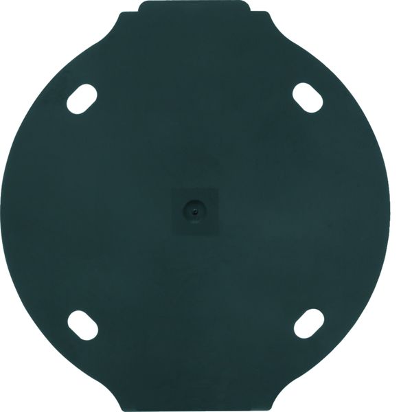 1930 Plaque de fond autoextinguible 1 poste noire WMV685N