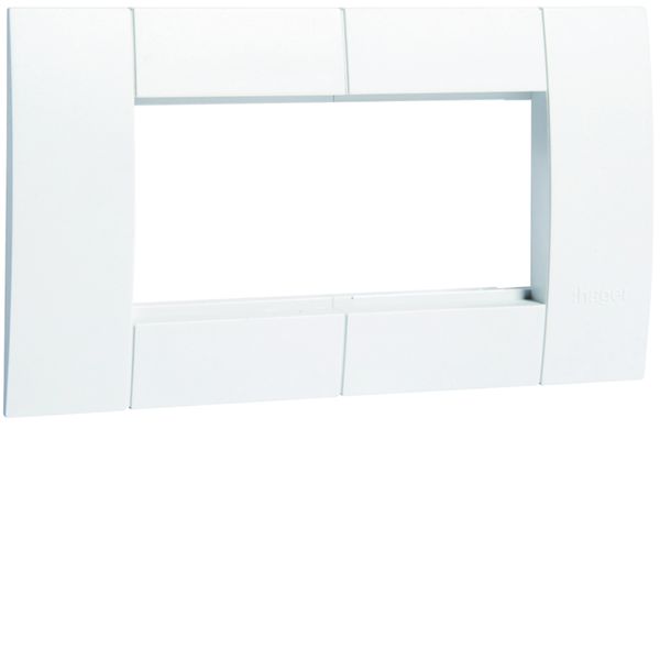 Support double pour appareillage 45x45mm Blanc GT4529016