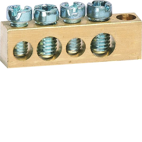 Barrette sur socle 30mm 2X16-2X10mm K140