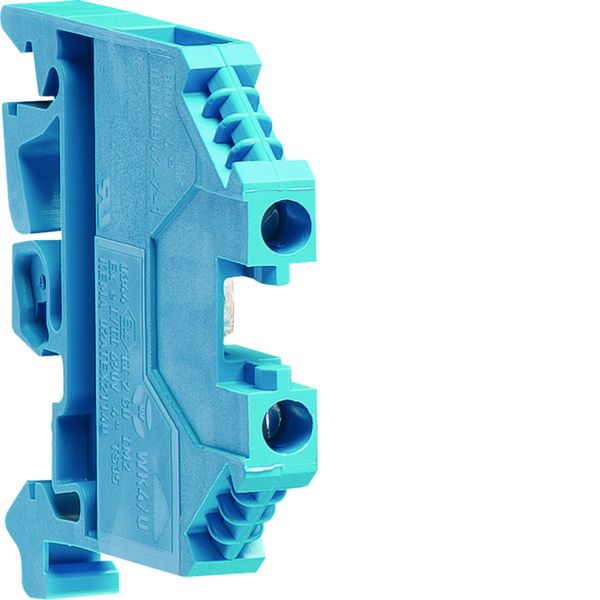 Borne de passage-neutre 4mm², 800V-32A, connection à vis KXA04NH