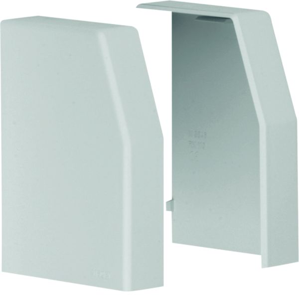 Embout de fermeture beha-set droit-gauche pour RK110 RAL 7035 gris clair L22367035