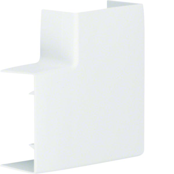 Anglet plat pour goulotte de distribution lifea LFF 30x60mm Blanc LFF3006059016