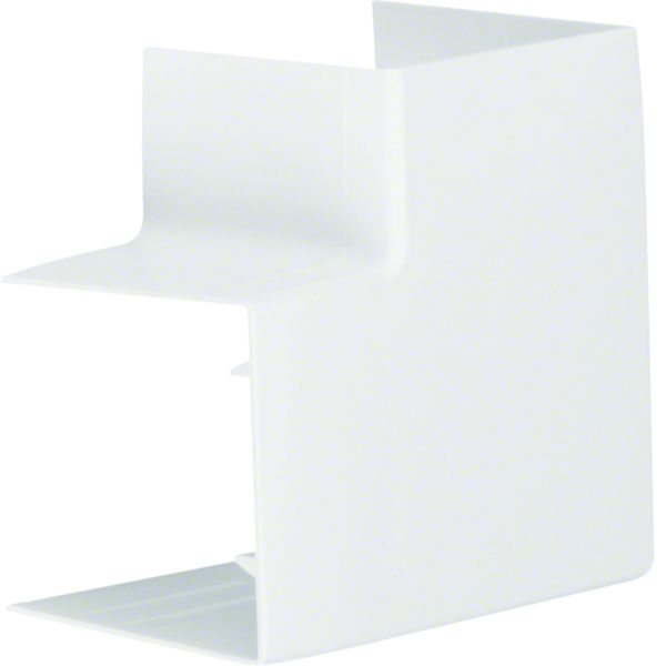 Anglet plat pour goulotte de distribution lifea LFF 60x60mm Blanc LFF6006059016