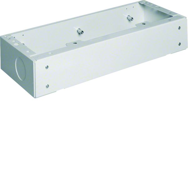 Socle support armoire univers h 100mm l 550mm pour IP44 p 205mm + pattes + vis FZ612N