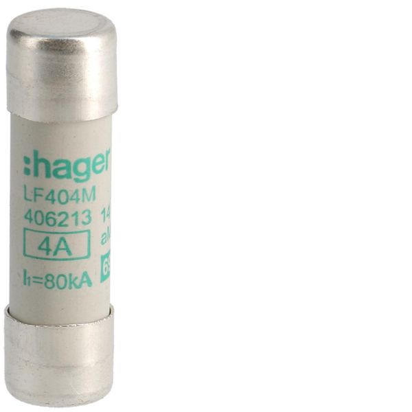 Cartouche fusible industrielle 14x51 aM 4A LF404M