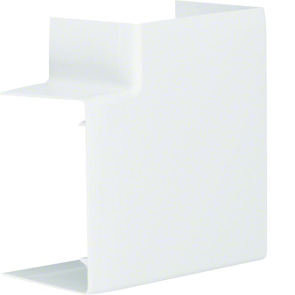 Angle plat pour goulotte de distribution LFF 60x90mm Blanc LFF6009059016