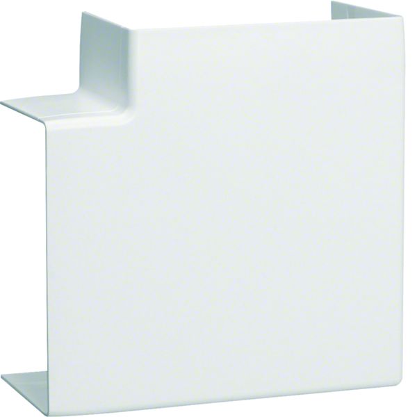 Angle plat pour goulotte de distribution lifea LFF 60x110mm Blanc LFF6011059016