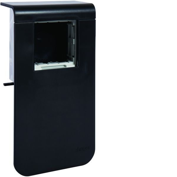 Support d'appareillage 45x45 pour plinthe SL20115 noir SL201159709011