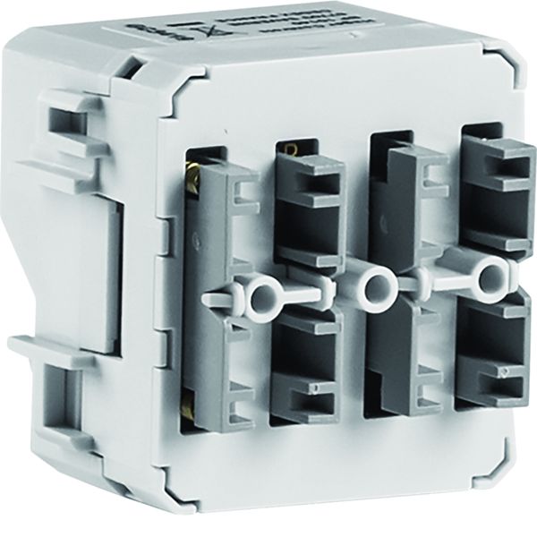 Cubyko double interrupteur KNX filaire 4 entrées, associable, IP55 WNT304