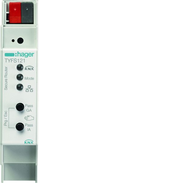 Routeur de ligne KNX filaire vers KNX IP, fonction interface, KNX Secure TYFS121