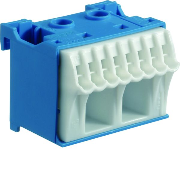 Bornier neutre sanvis 8x4mm2 + 2x25mm2, 63A KN10N