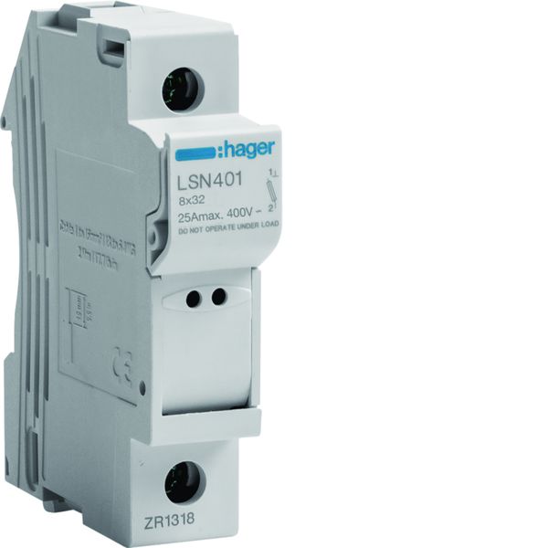 Coupe-circuit 1P 25A 400V L32 1 module LSN401