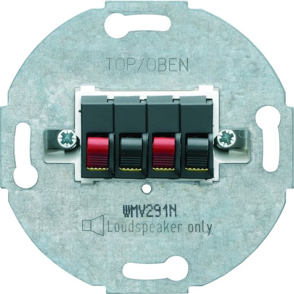 1930 Prise HP double Noir WMV291N