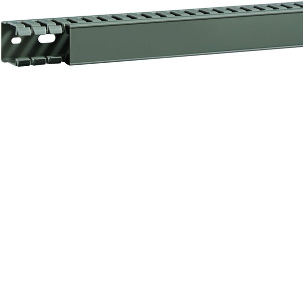 Goulotte de câblage BA7A 40x30mm PVC gris pierre BA7A40030