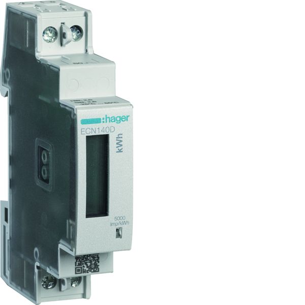 Compteur d'énergie monophasé 80A communiquant MOBDUS RS485 bornes rapides RJ45 ECN140D