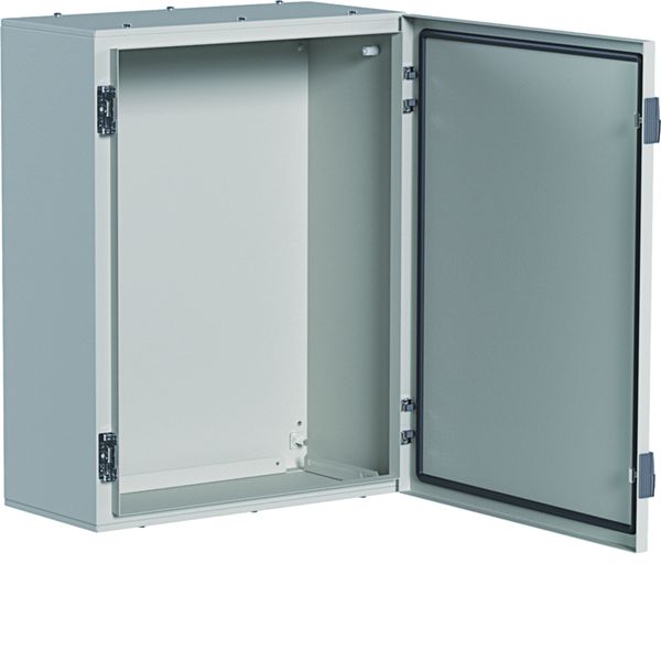Coffret métallique porte pleine orion plus IP65 IK10 650x500x250mm Gris clair FL120A