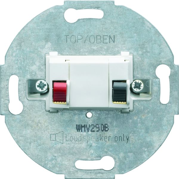 1930 Prise HP simple Blanc WMV290B