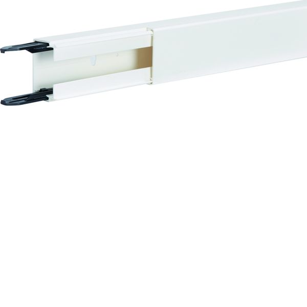 Goulotte de distribution lifea LFF 30x45mm 1 compartiment PVC Blanc LFF3004509016