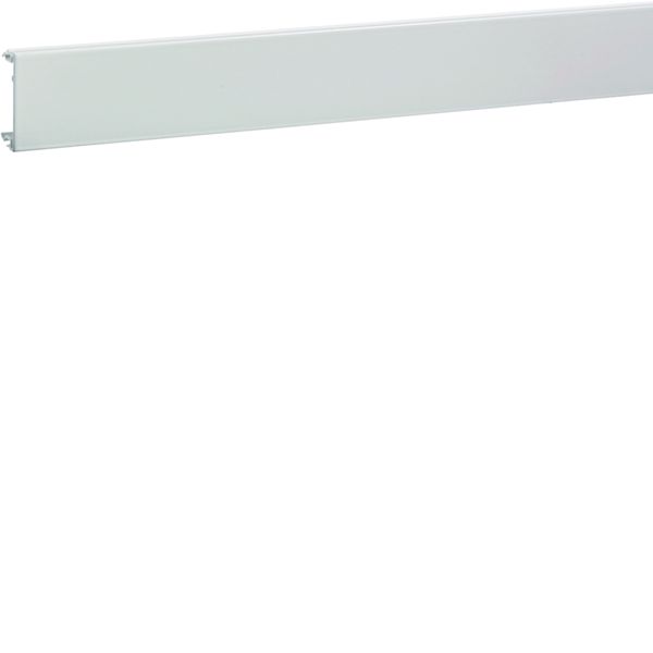 Couvercle p goulotte queraz h54mmxp54mm L200mm 1 compartiment alu RAL 9016 Pure GBA4529016