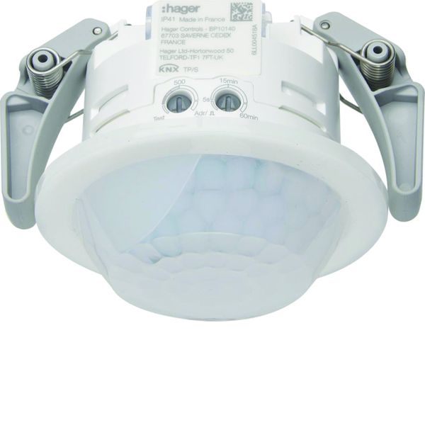 détecteur couloir 30 x 5 mètres de mouvement plafond encastré KNX EASY/ETS TXD505