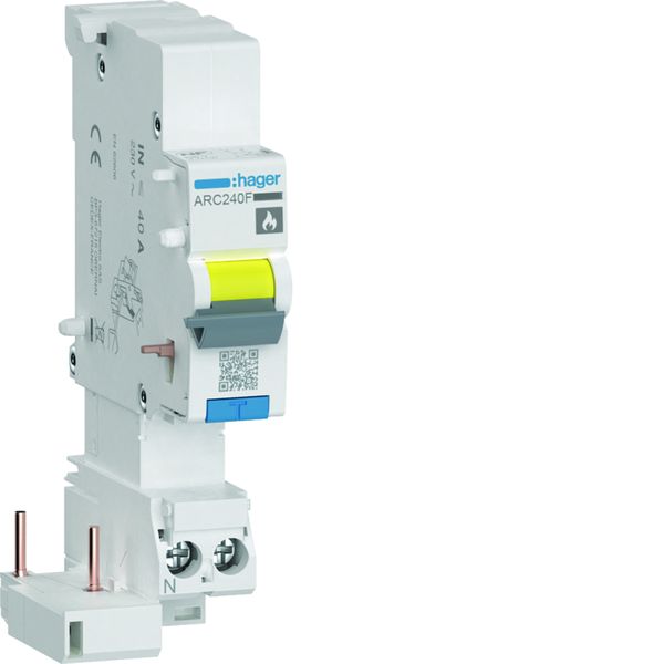 Bloc détecteur d'arcs 40A pour disjoncteur 1P+N ARC240F