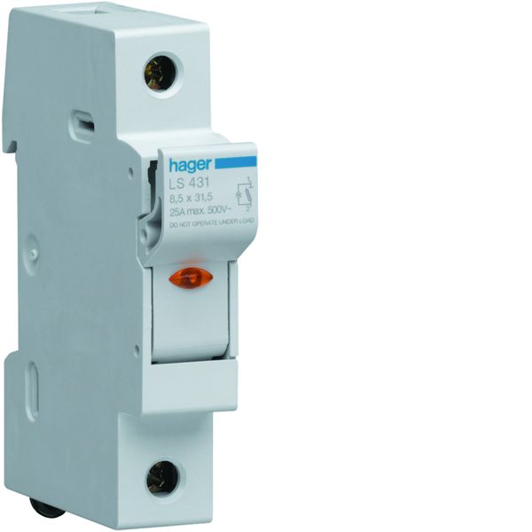 Coupe circuit 1P+N 20A 250V L31 voyant 1 module L43201