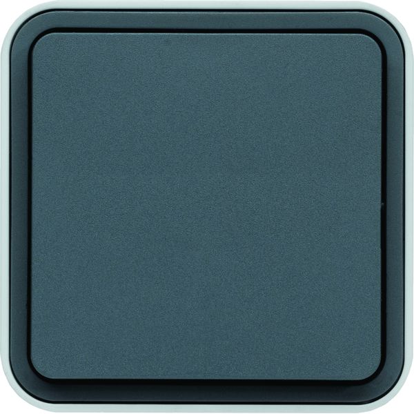 cubyko leaf interrupteur ou va-et-vient étanche IP55 gris installation saillie WNC001EC