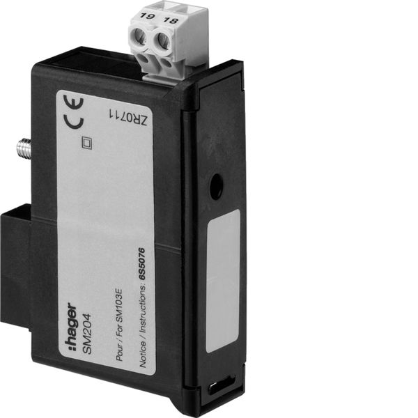 Module mémoire additionnel pour centrale de mesure SM103E SM204