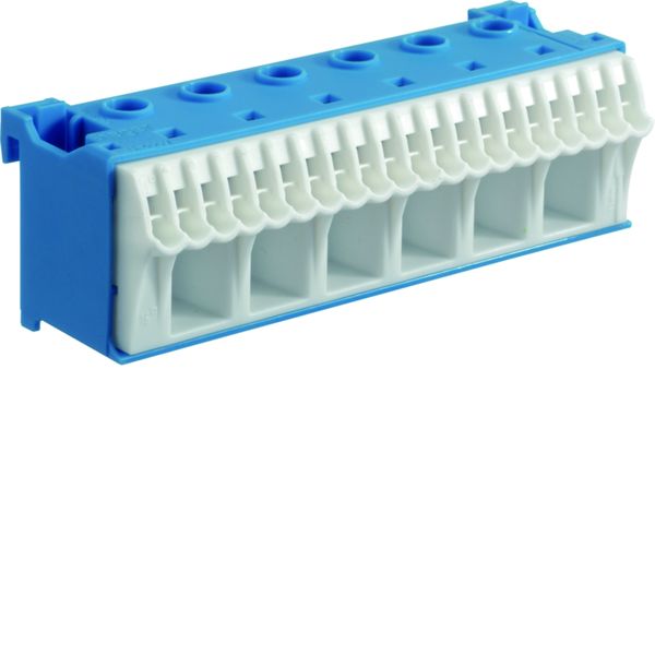 Bornier neutre sanvis 20x4mm2 + 6x25mm2, 63A KN26N