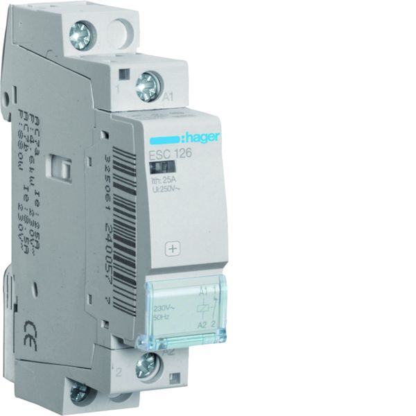 Contacteur 25A, 1O, 230V ESC126