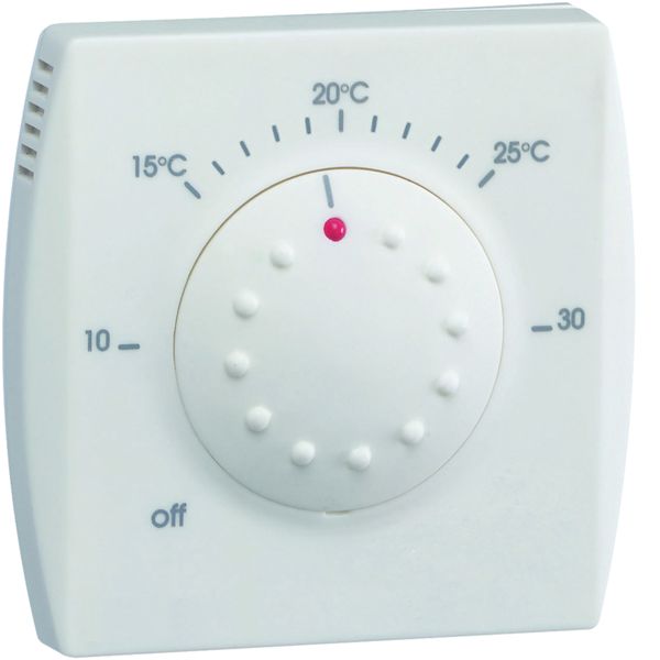 Thermostat ambiance électronique semi-encastré avec voyant 230V 25110