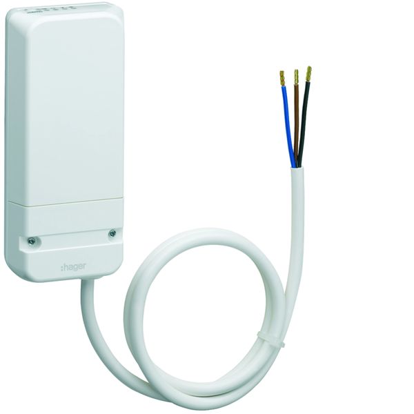 Récepteur radio saillie pour chauffage électrique avec fil pilote 230V EK066P