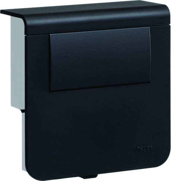 Support d'appareillage équipé d'un tranfo LED 30W Noir SL200809LED9011