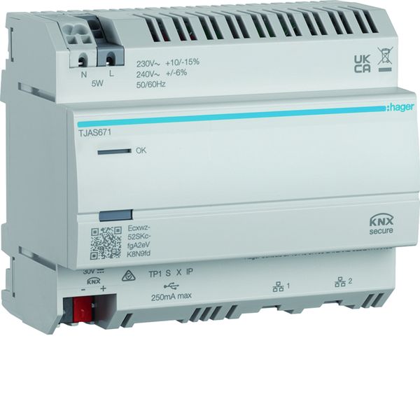 Serveur domotique résidentiel Domovea basic compatible KNX Secure TJAS671