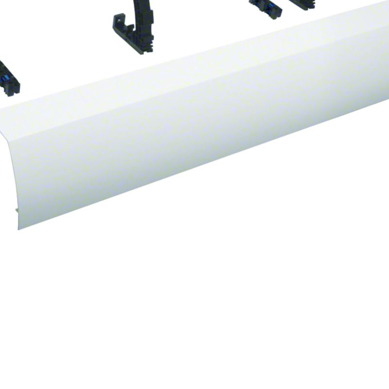 Goulotte de jonction horizontale quadro univers IP44 L1050mm Blanc pur FZ444N