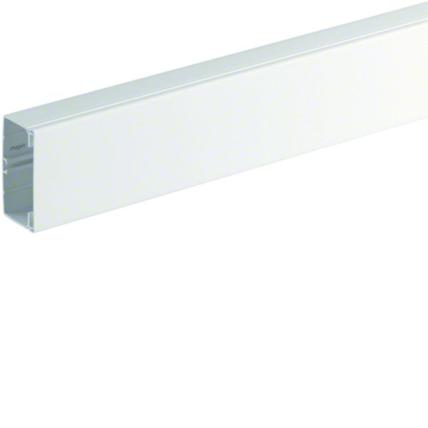 Goulotte de distribution lifea 60x110mm 1 compartiment PVC Blanc FB6011009016
