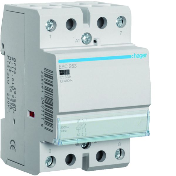 Porte transparente pour coffret Gamma 13, 2 rangées 26 M GP213T