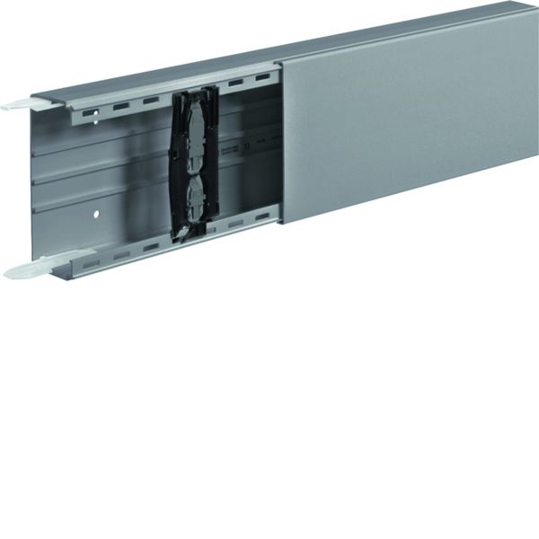 Goulotte Liféa 60X150 RAL 7030 avec éclis. et 2 agrf./mètre LFF6015007030