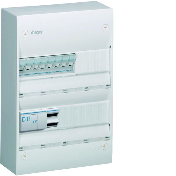 Coffret VDI Gamma+ 2 rangées 26 modules 8xRJ45 Grade 3TV TN415